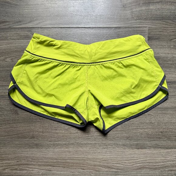 lululemon athletica Lime Green Athletic Shorts - Picture 1 of 6